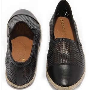 Madden Girl Portia Black Perforated Espadrille